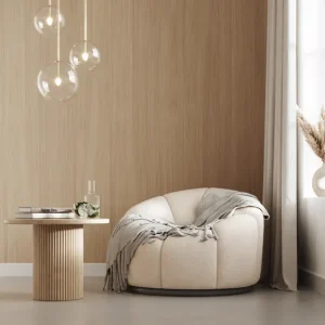 Top Vente Panneau mural bois décoratif MDF revêtu chêne lisse - Lot de 4 - 10 x 300 x 2500 mm - AJ TIMBER
