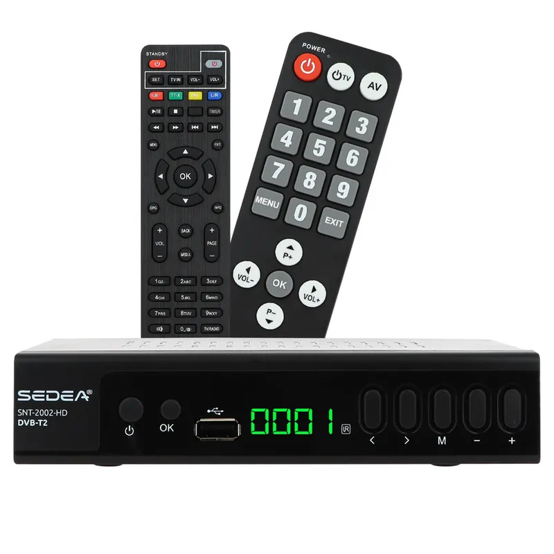 Récepteur terrestre TNT SNT-2002-HD DVB-T2 SEDEA Remise