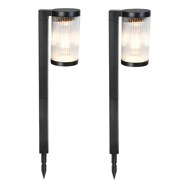 Marque 2 Balises solaires à piquer BEAMLIT H58cm LUMISKY