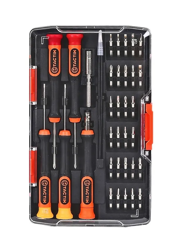 Coffret de précision pinces, tournevis et embouts 39 pièces TACTIX Livraison Express