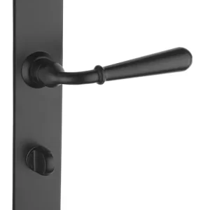 Quantité Limitée Poignées de porte sur plaques à condamnation CHARON noir THIRARD