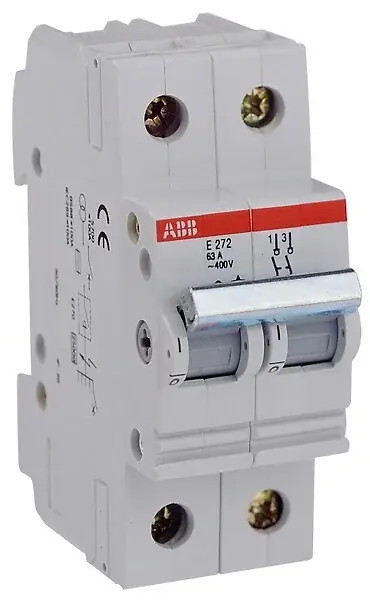 Haute Qualité Interrupteur - sectionneur modulaire 2P 63A – Série SD200 - ABB
