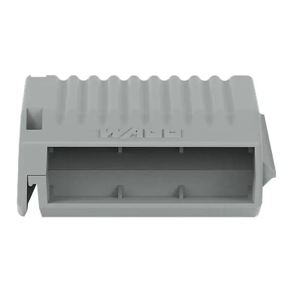 Promotion Saisonnière Gelbox Wago pour conducteurs - Sans bornes de raccordement - Connexion traversante - Taille 2 - Gris