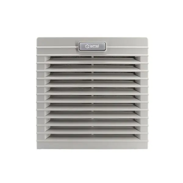 Acheter En Ligne Grille de ventilation 150x150 et filtre pour armoire électrique - LETTEL - GTA-125-FF