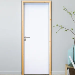 Bloc-porte isoplane H.204 x l.63 cm prépeint poussant droit - SMIS Soldes