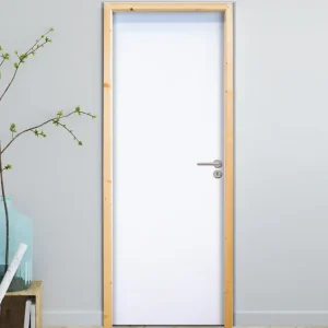 Nouvelle Collection Bloc-porte isoplane H.204 x l.73 cm prépeint poussant gauche - SMIS