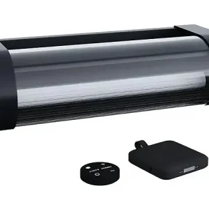 Vente Flash Applique solaire et rechargeable Booster " Loma " 150 à 900 Lumen - Noir HABITAT ET JARDIN