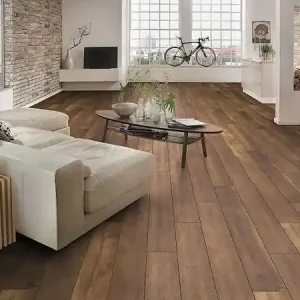 Sol stratifié Doubloon Oak - Chêne - L.1285xl.192xEp.10mm AJ TIMBER Meilleure Vente