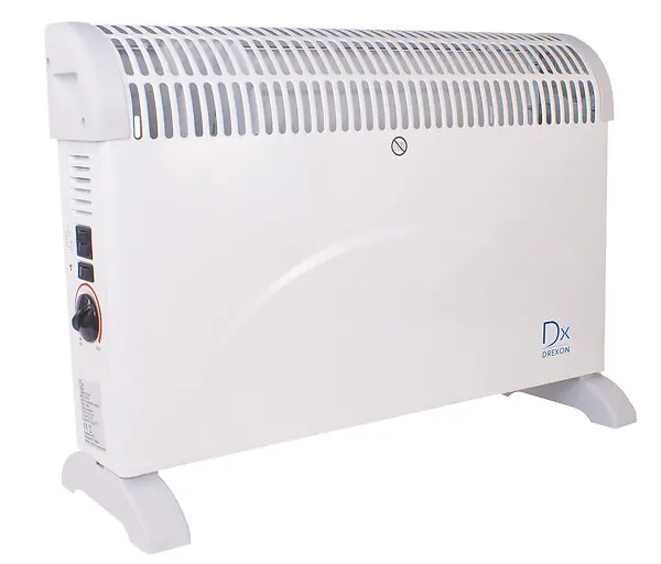 Convecteur mobile turbo - Blanc - 2000W DREXON Meilleure Vente