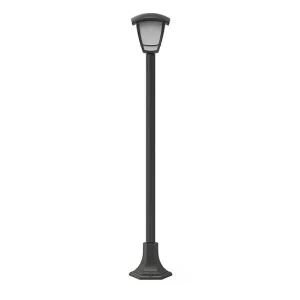 Commande En Gros Lampadaire d‘extérieur - Plastique - Rétro - Noir - 40W XANLITE