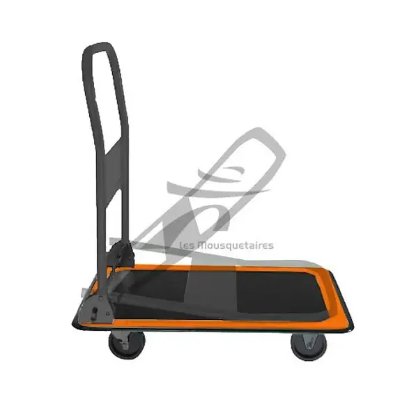 Chariot pliable - 4 roues - 150kg FISCHER DAREX Usine Directe
