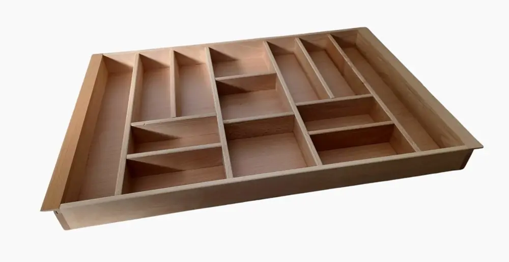 Range-couverts hêtre naturel 40 cm OFITRES Seulement Aujourd'hui