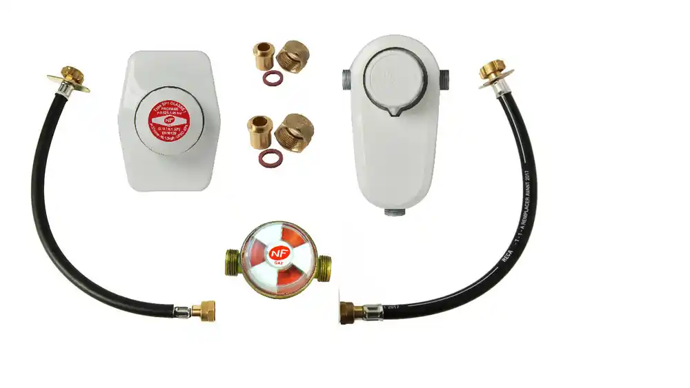 Prix Réduit Coupleur inverseur pour 2 bouteilles gaz propane 1.5kg SP1 - HOME-GAZ