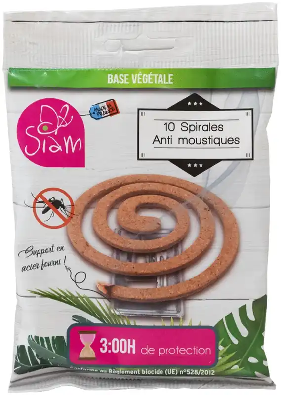 Pas Cher Spirales répulsif extérieur anti-moustique par 10 - SIAM