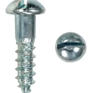 vis a bois tête ronde acier zingué 4x20mm Vente Directe