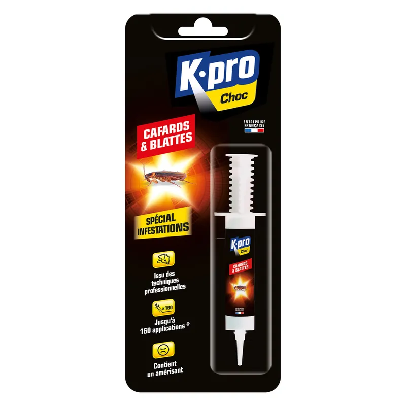 Haute Qualité Seringue cafards et blattes spécial infestations - K-PRO