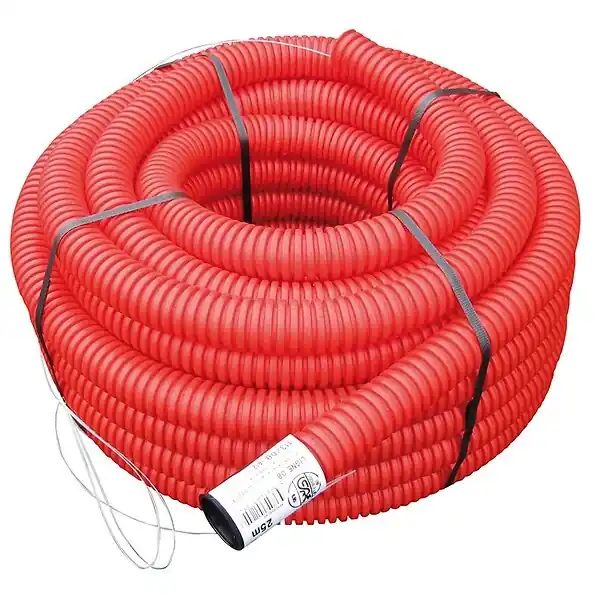 Gaine TPC rouge Diam.63mm - Couronne 25m FITT Seulement Aujourd'hui