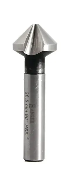 Fraise conique à 3 dents en acier HSS 8,3mm - HANGER - 154083 Réduction