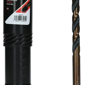 Boite de 5 forets métaux HSS taillés meulés diamètre 10mm - HANGER - 155153 Achetez Aujourd'hui
