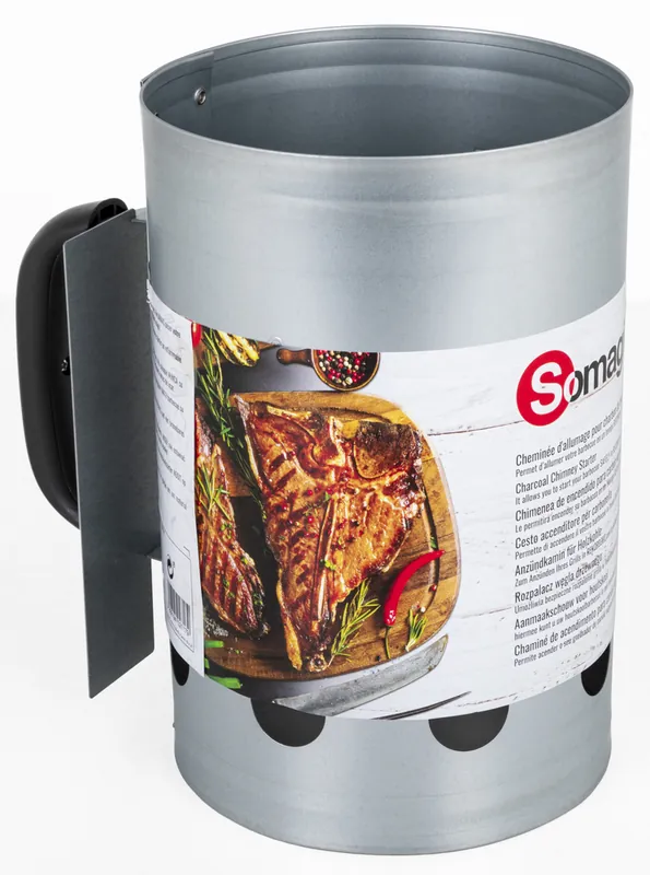 Top Vente Cheminée d‘allumage pour barbecue à charbon - SOMAGIC