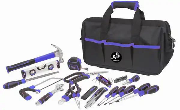Solde Sac à outils Belze 40 accessoires - Acier - 40 pièces AS GARDEN