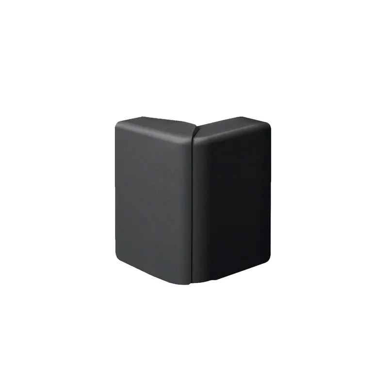 Paiement Sécurisé Angle extérieur noir pour plinthe 20x80 mm TEHALIT