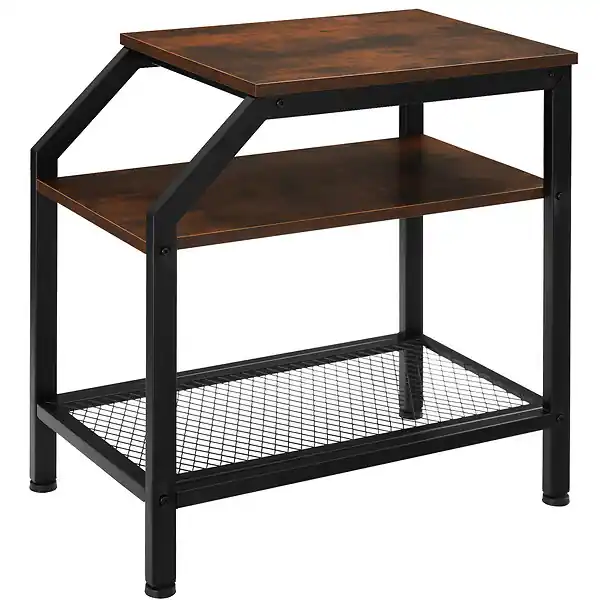 Table d’appoint PLYMOUTH 36,5x58,5x59,5cm TECTAKE Paiement Sécurisé