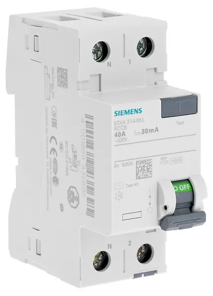 Achetez Aujourd'hui SIEMENS Inter diff 30 mA 40 A type AC NEW (695)