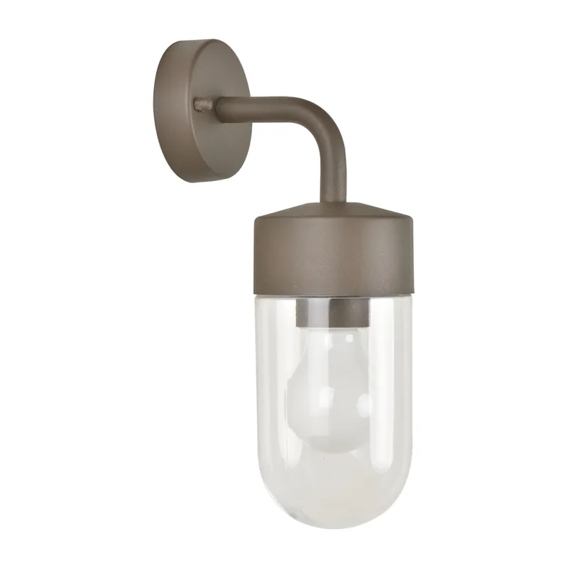 Soldes Applique extérieur E27 Costa rouille IP44 40W - COREP