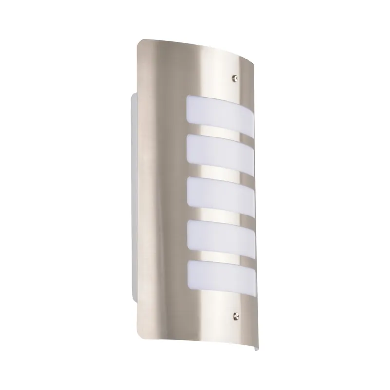 Commander Maintenant Applique extérieur E27 Harbour nickel brossé IP44 20W - COREP
