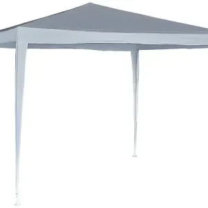 Tonnelle de jardin "Natacha 3" - 9 m² - 3 x 3 m - Blanc HABITAT ET JARDIN Prix Promo