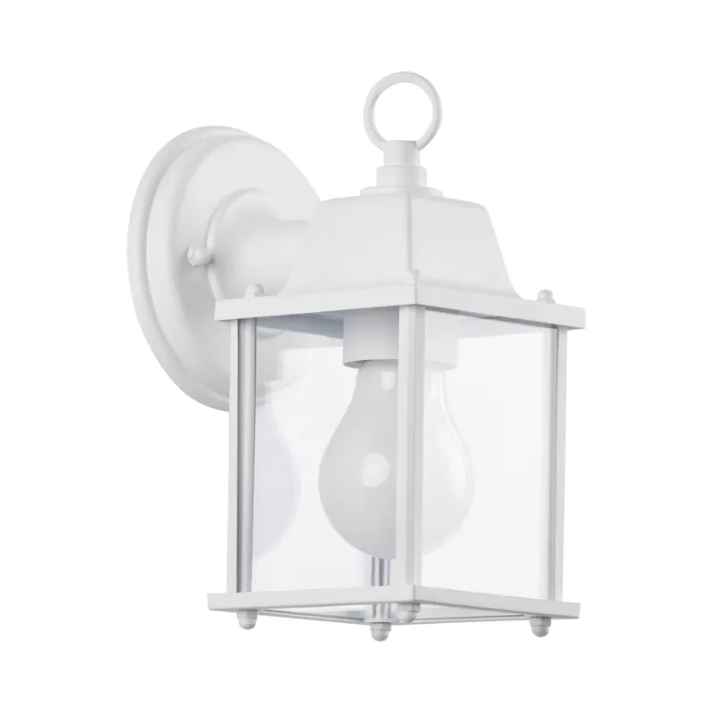 Promotion Applique extérieur E27 Palerme blanc IP44 60W - COREP