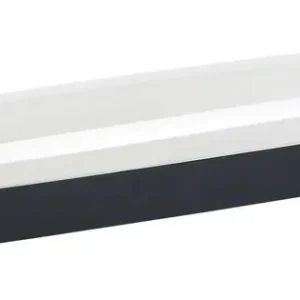 Authentique Réglette MAUD noire LED 6W 700 lumens + interrupteur IP20 4000K - ARIC