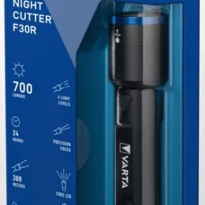 Lampe torche Night Cutter rechargeable 700 Lumens - VARTA Quantité Limitée