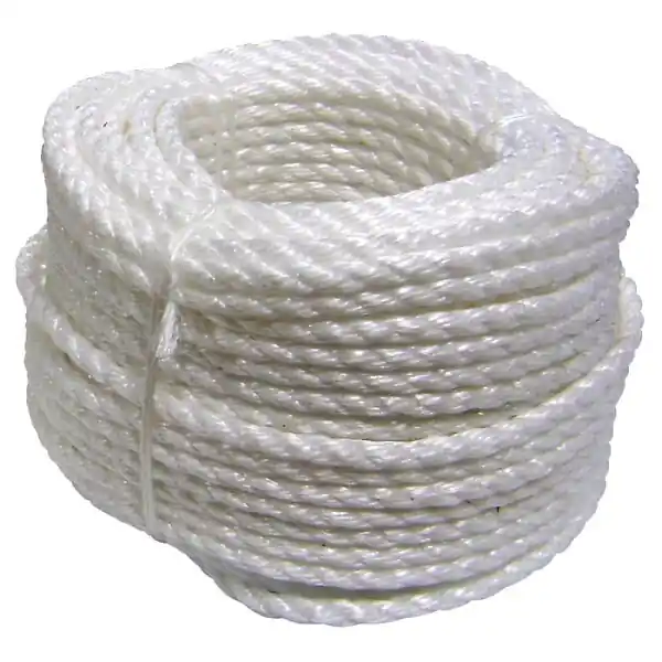 Prix Cassé Cordage polypropylène blanc 12mm couronne de 100m - CORDERIES TOURNONAISES - 31/1744 CORDERIE TOURNONAISES