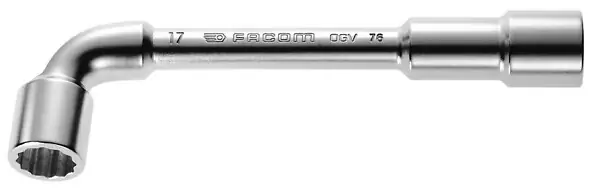 Nouveauté FACOM - 76 - Clés à pipe débouchées forgées 12 pans x 6 pans métriques - 76.26