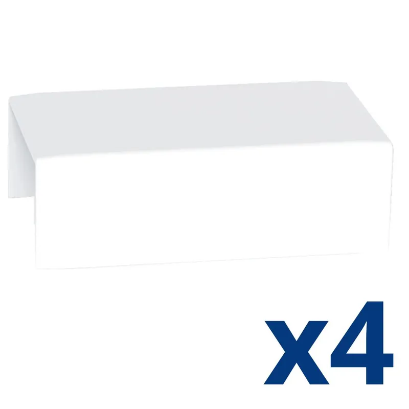 4 jonctions pour moulure blanc 10x30 - DEDRA Meilleure Vente