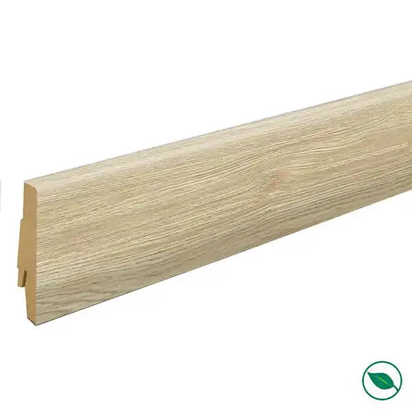 Petit Prix Pack 5 Plinthes décoratives K269 eggshell oak 2400 x 70 x 19 mm.PEFC 70% FORESTEA