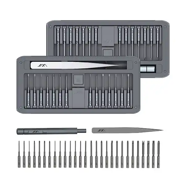 Achat Immédiat Coffret de tournevis précision 30 pc - Acier S2 - Aluminium JIMIHOME