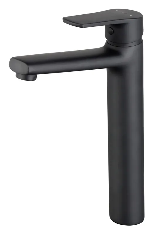 Populaire Robinet de salle de bain haut Noir Full Black - ESSEBAGNO