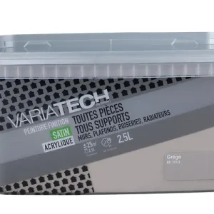 Peinture multi-supports satin Grège 2.5L VARIATECH Dernier Modèle