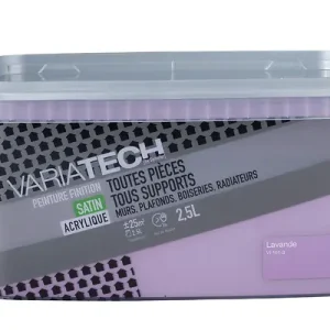 Peinture multi-supports satin - Lavande - 2,5L VARIATECH Solde