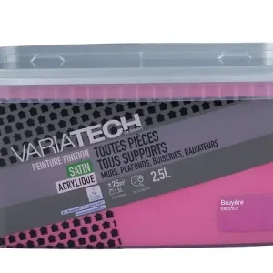 Offre Limitée Peinture Toutes pièces multi-supports satin Bruyère 2.5 L VARIATECH