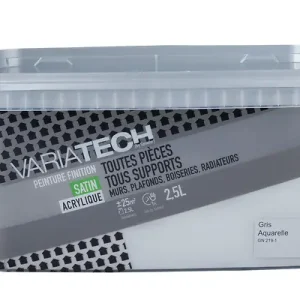 Peinture multi-supports satin gris aquarelle - 2,5L VARIATECH Prix Promo