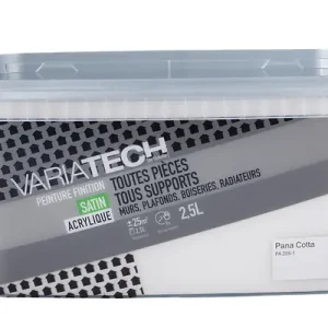 Peinture multi-supports satin Panacotta 2.5 L VARIATECH Meilleur Prix