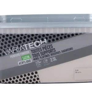 Achat Immédiat Peinture multi-supports satin - Lin - 2,5L VARIATECH