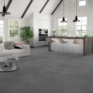 Solde Carrelage sol intérieur Rodano anthracite noir 45 x 45 cm paquet 1,42 m² CERAM INDUSTRIE