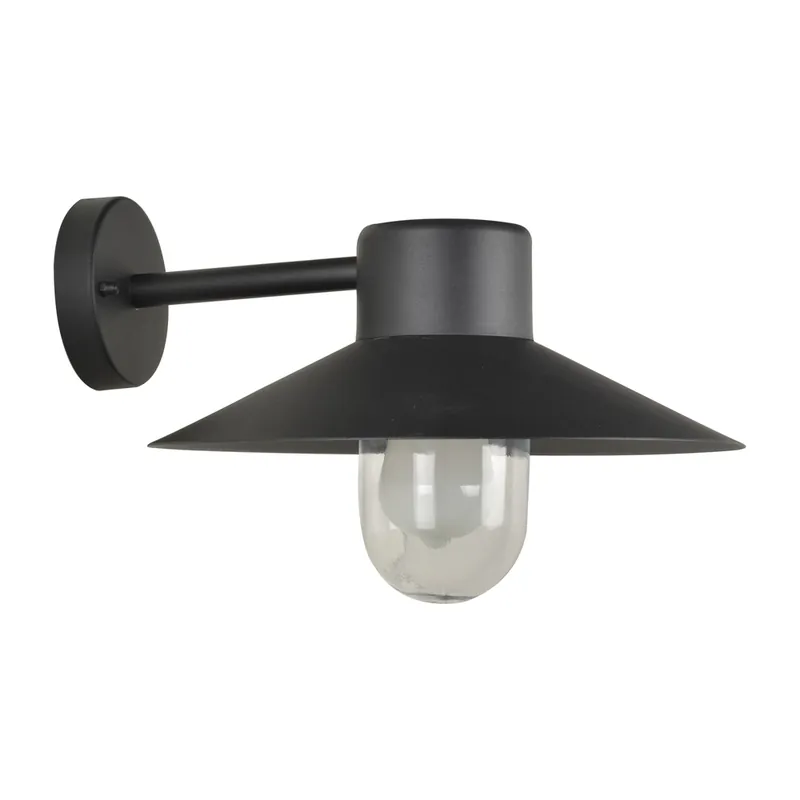 Applique extérieur E27 River noir IP44 25W - COREP Livraison Express