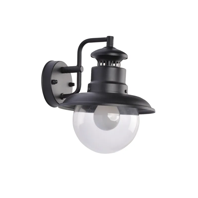 Applique extérieur E27 Almeria noir IP44 60W - COREP Commande En Gros