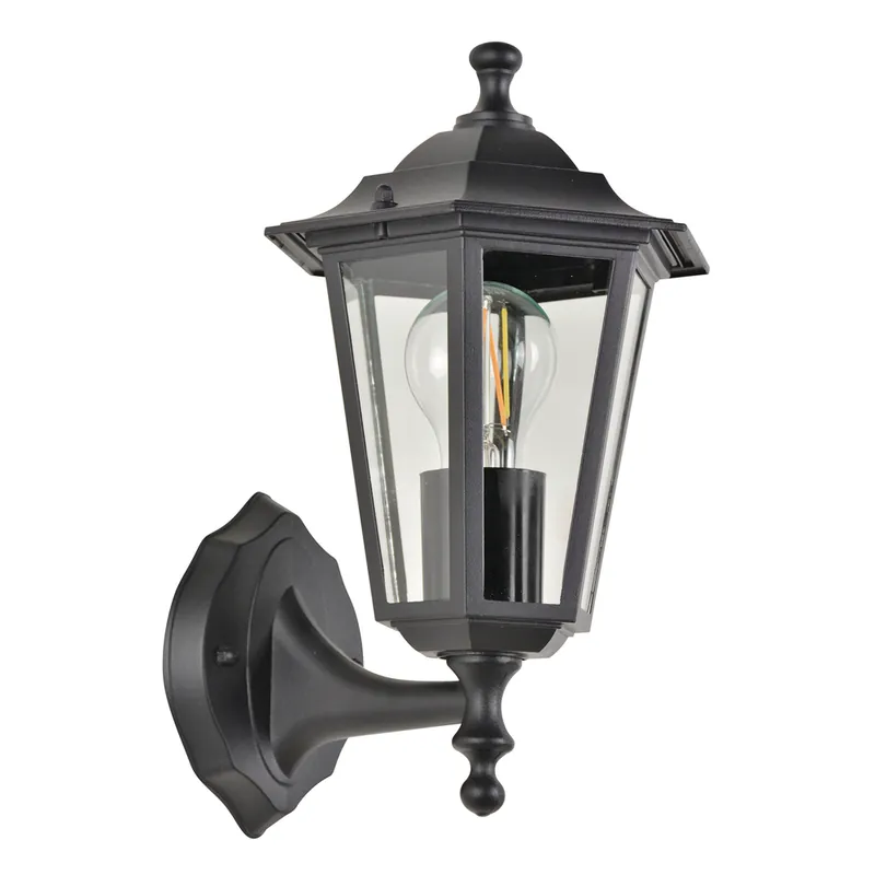 Applique extérieur montante E27 Valence noir IP44 60W - COREP Meilleur Choix